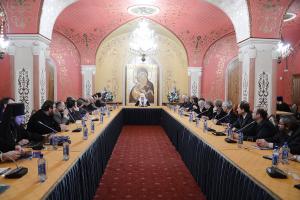 Встреча Патриарха Кирилла с представителями православных общественных объединений и членами бюро президиума ВРНС