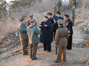 Ким Чен Ын с корейскими военными