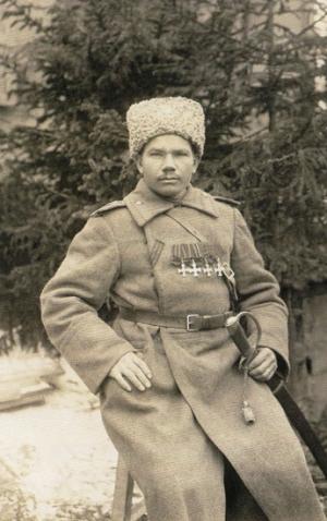 Подпрапорщик 291-го пехотного трубчевского полка Прохоренко