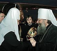 Патриарх Кирилл прибыл в Екатеринбург