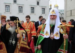 Предстоятели Русской и Иерусалимской Церквей (24.05.2013)