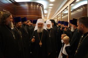 Святейший Патриарх Сербский прибыл в Москву