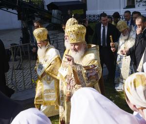 Святейший Патриарх Кирилл в Киеве