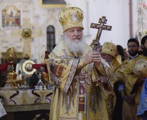 Святейший Патриарх Кирилл в Киеве