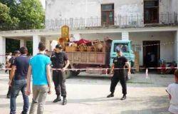 Албанская полиция оцепила православный храм