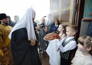 Патриарх Кирилл в Новосибирске
