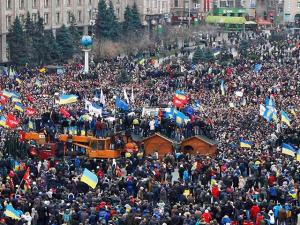 Митинг оппозиции в Киеве