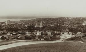 Вид Вольска 1900 год