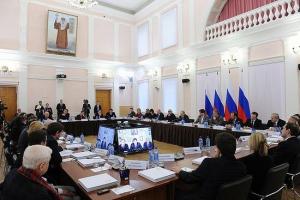 Заседание президентского Совета по культуре во Пскове
