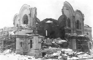 Развалины собора св. блгв. Александра Невского в Варшаве