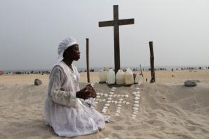 Могила христианина-мученика в Нигерии