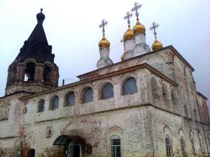 Храм села Борисоглеб Владимирской области