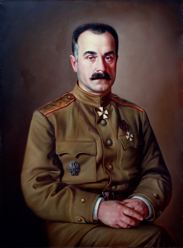 Генерал от кавалерии Алексей Максимович Каледин, автор портера – Дмитрий Трофимов