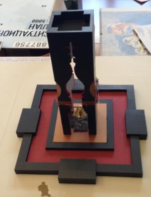 Эскиз часовни, которая будет установлена в Якутске в память жертв политических репрессий