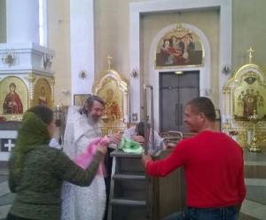 Крещение трёх ветеранок в Покровском соборе Владивостока
