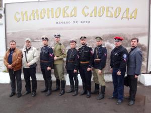Участники панихиды по генералу Маркову 25.06.14