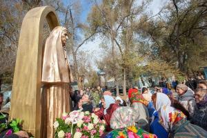 Открытие памятника Св. Елисавете Феодоровне в Казахстане
