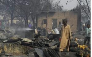 Нигерийская деревня захваченная исламистами