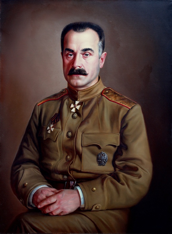 Алексей Максимович Каледин (1861-1918) (автор портрета – Дмитрий Трофимов)