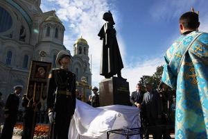 Освящение памятника Федору Ушакову