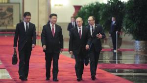 В.Путин в Китае