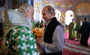 Патриарх Кирилл и Владимир Путин на Валааме