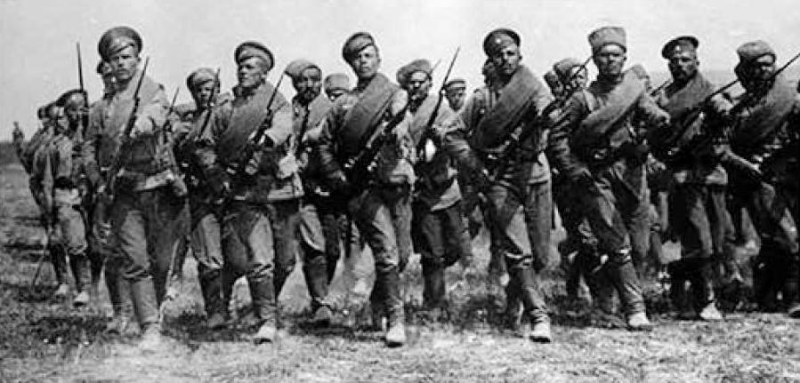 Русские солдаты Первой Мировой войны