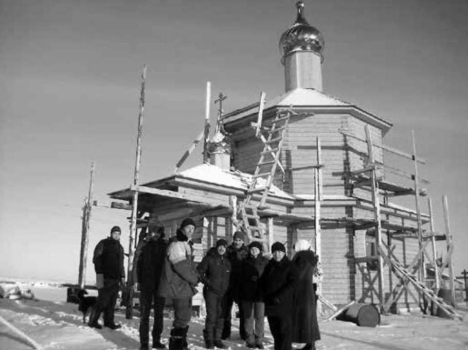 Восстановили церковь Архангела Михаила села Чаваньга