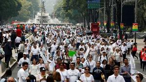 Демонстрация в Мехико