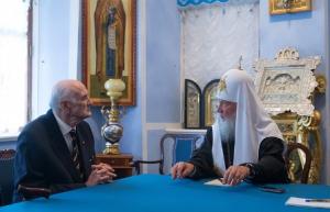 Святейший Патриарх Кирилл и князь Дмитрий Романович Романов