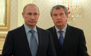 Владимир Путин и Игорь Сечин