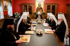 Заседание Св. Синода УПЦ 29 декабря 2016 года