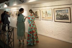 Открытие выставки в Петербурге