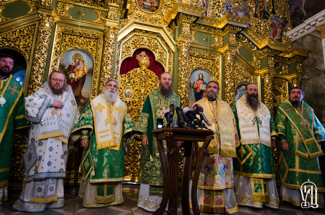 Архиереи Поместных Православных Церквей в Киеве