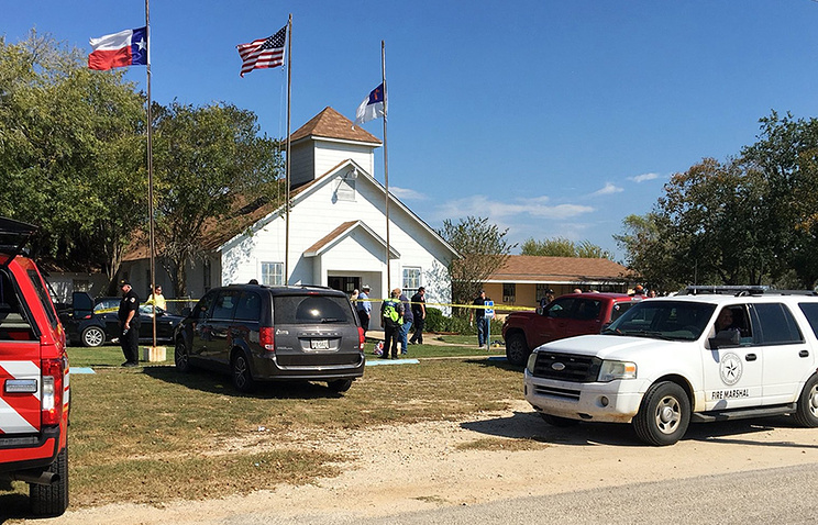 Стрельба в баптистской церкви в Техасе