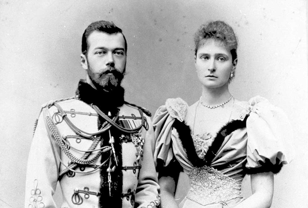 Цесаревич Николай II и Александра Федоровна