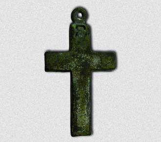 Нательный крест священномученика Константина Жданрва (1875-1919)