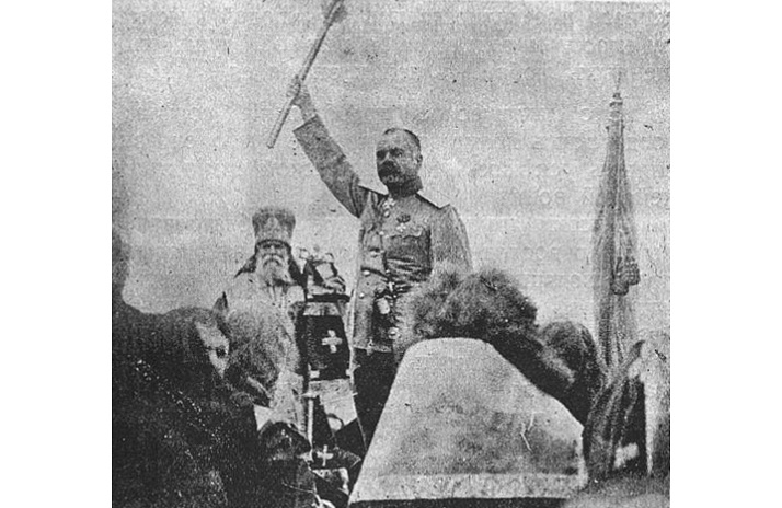 Избрание Алексея Каледина атаманом Всевеликого войска Донского, 18 июня 1917 года. © Public Domain/Wikimedia Commons