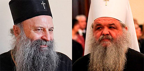 Патриарх Порфирий и Архиепископ Стефан