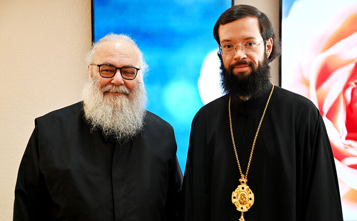 Блаженнейший Патриарх Антиохийский Иоанн X встретился с митрополитом Волоколамским Антонием
