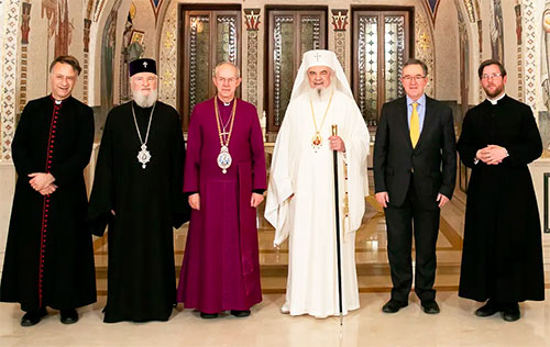 Румынский Патриарх Даниил приветствовал архиепископа Кентерберийского Джастина Уэлби