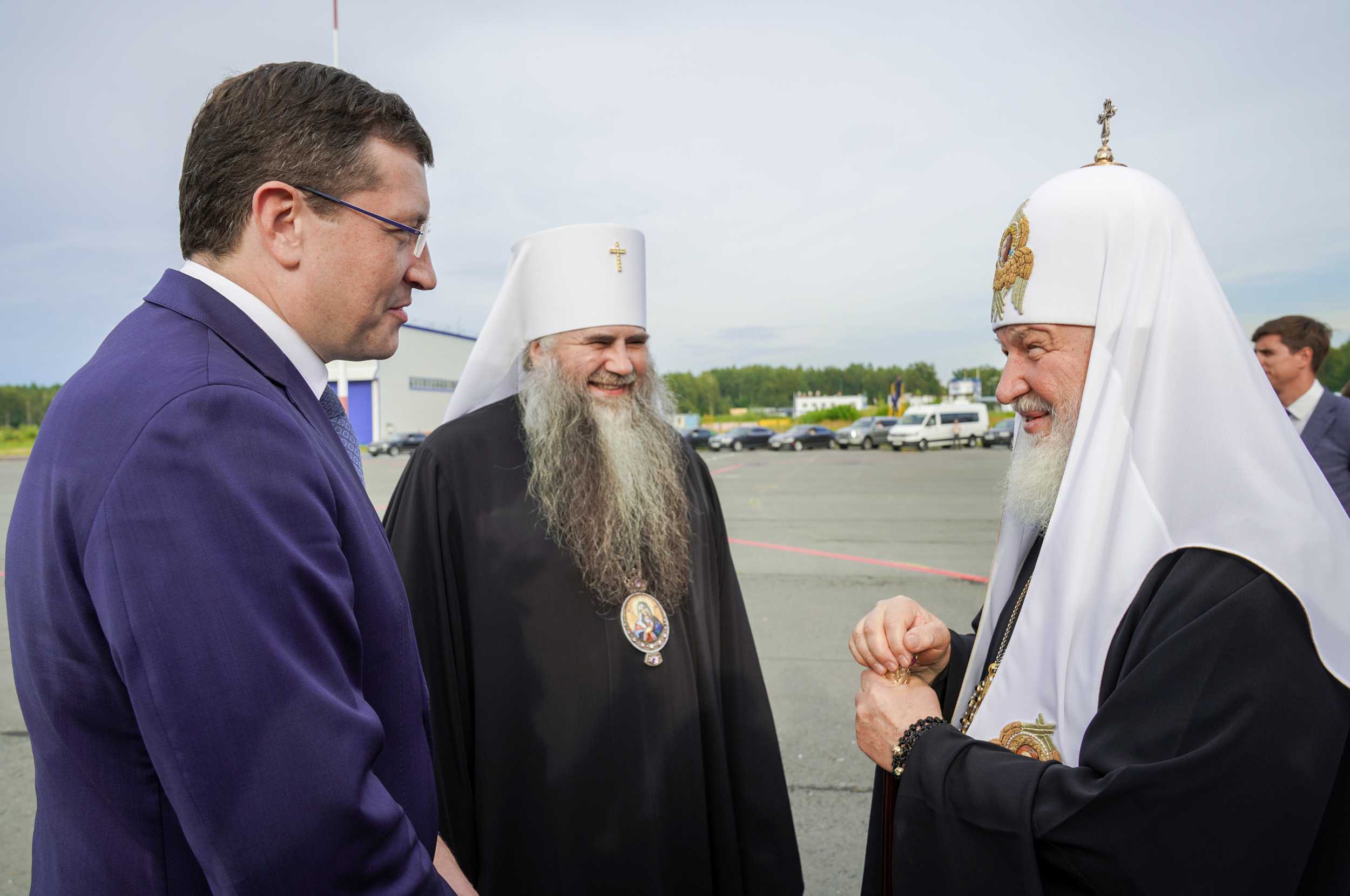 Святейший Патриарх Кирилл прибыл на Нижегородскую землю