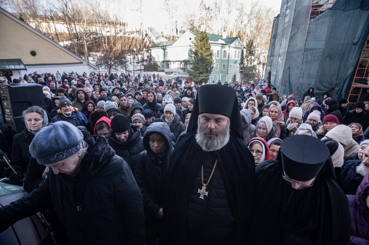 В Псково-Печерском монастыре почтили память архимандрита Иоанна (Крестьянкина)