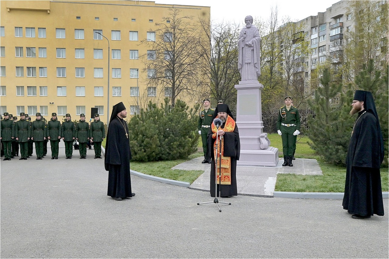 В Санкт-Петербурге открыли памятник святому преподобному Сергию Радонежскому