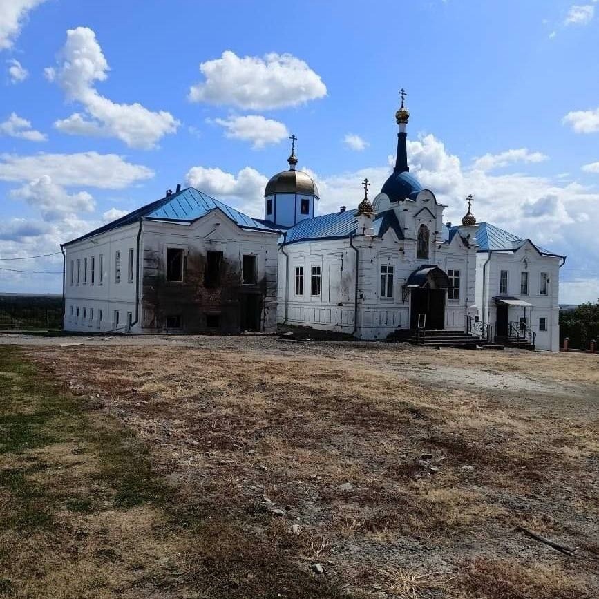 Свято-Николаевский Белогорский мужской монастырь подвергся целенаправленной атаке украинской армии