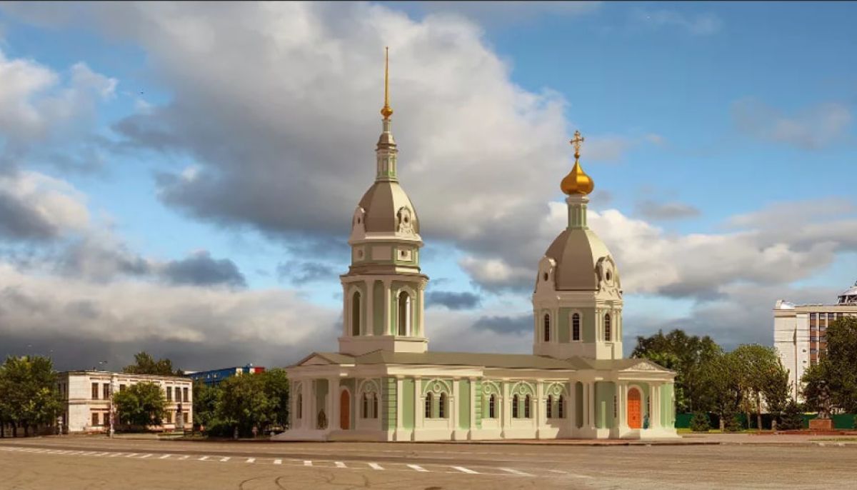 Петропавловский собор в Барнауле