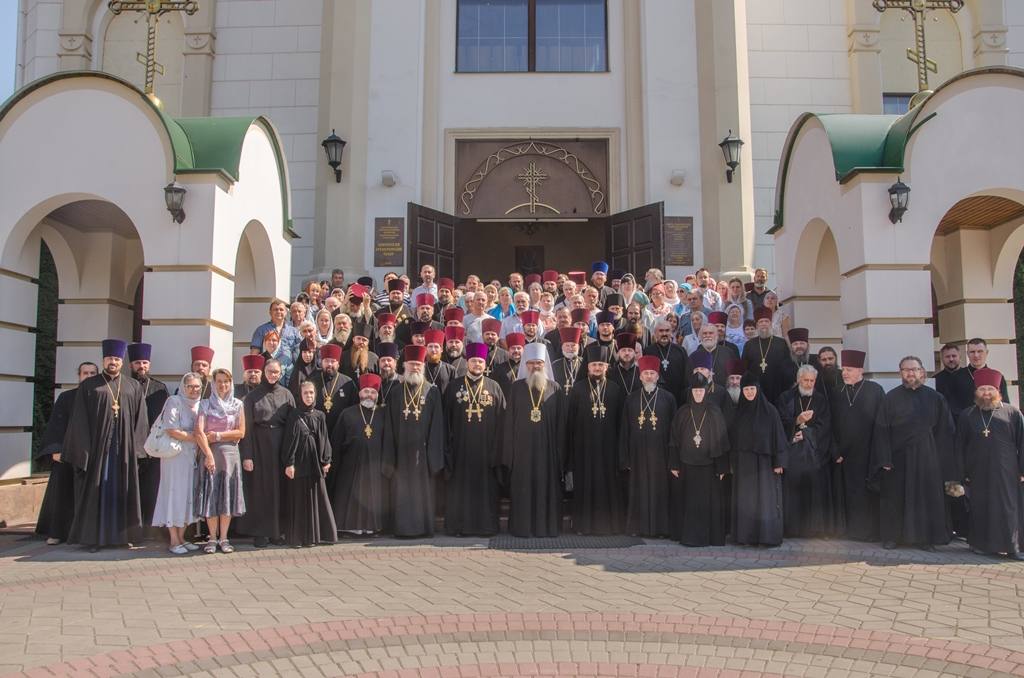 Общее собрание духовенства, монашествующих и мирян Запорожской епархии 