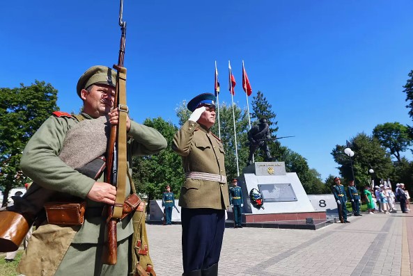 В Калининградской области помянули героев Первой мировой войны