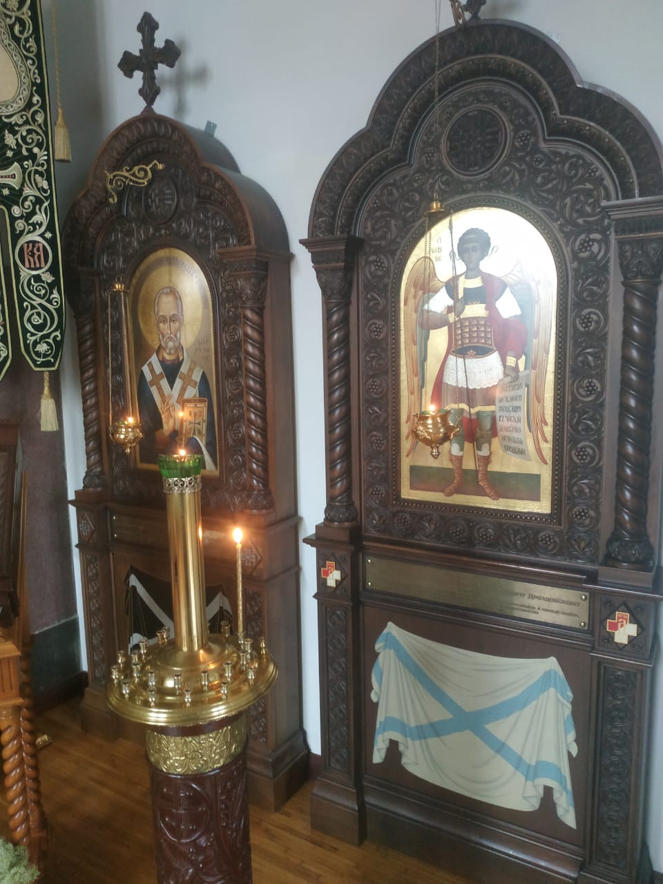 Киоты Генералам Тимановскому и Дроздовскому в Екатеринодаре