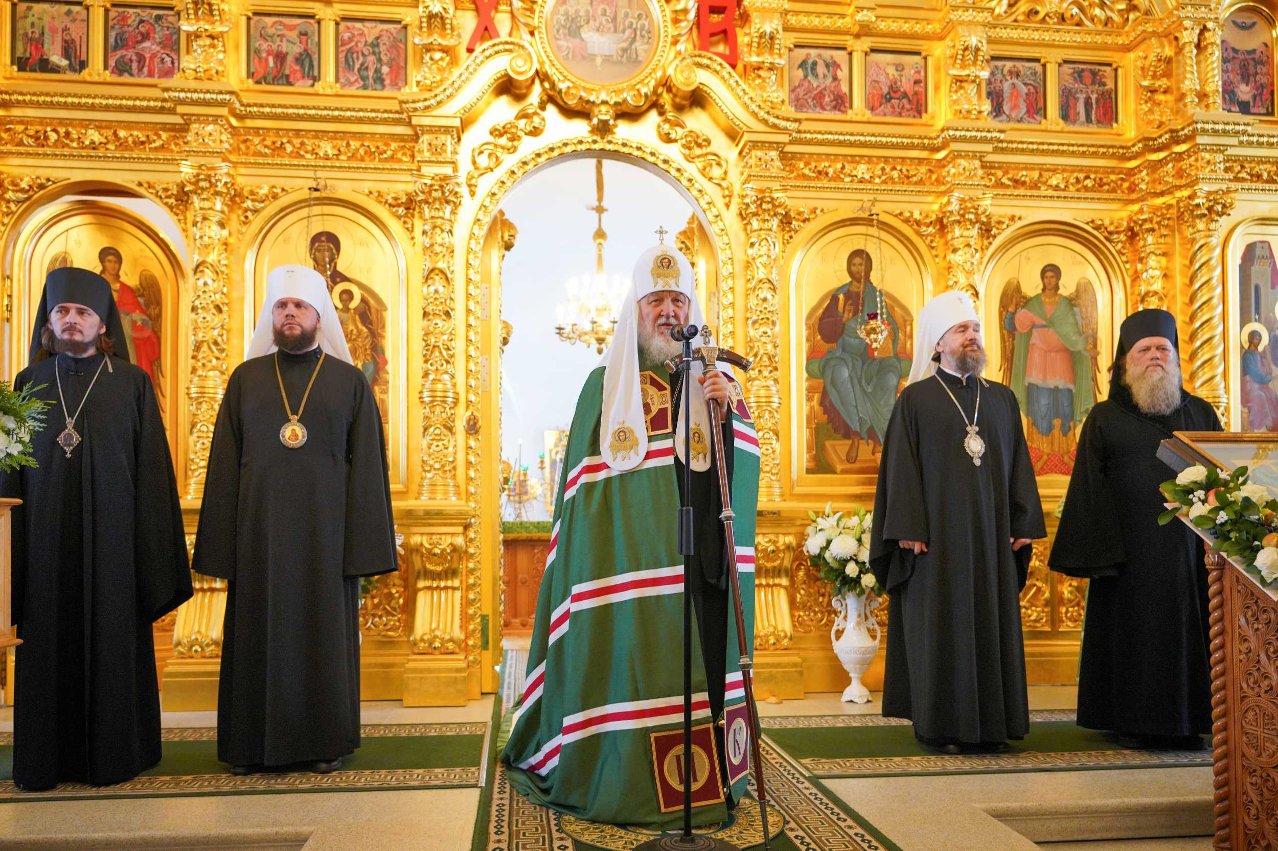 Святейший Патриарх Кирилл на Соловках